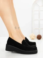 Pantofi Casual Dama 77-654 BLACK | CM