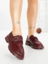 Pantofi Casual Dama 77-653 BURGUNDY | CM