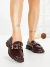 Pantofi Casual Dama 77-652 WINE | CM