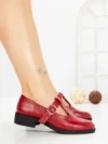 Pantofi Casual Dama 8231 BURGUNDY | CM