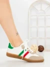 Pantofi Sport Dama LA-79 RED-GREEN | ANDERINA