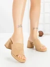 Papuci Dama cu Toc JM170F CAMEL | ANNALISE