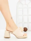 Papuci Dama cu Toc JM170F BEZI | ANNALISE