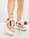 Sneakers Dama 24009 KHAKI | GOWIN