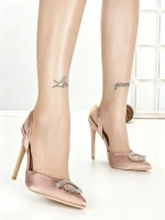 Pantofi Stiletto P-1280 CHAMPAGNE | STEPHAN