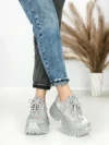 Pantofi Sport Dama cu Platforma 3603-3 GREY | MEI