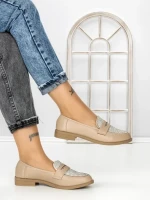 Pantofi Casual Dama HS8336-1 KHAKI | ABLOOM