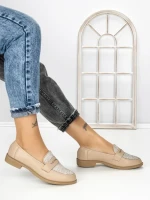Pantofi Casual Dama HS8336-1 KHAKI | ABLOOM