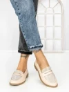 Pantofi Casual Dama HS8336-1 NUDE | ABLOOM