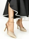 Pantofi Stiletto K712 CHAMPAGNE | ABLOOM