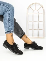 Pantofi Casual Dama JN-669 BLACK | ABLOOM