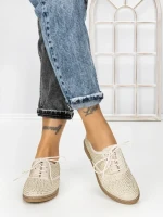 Pantofi Casual Dama JN-669 BEIGE | ABLOOM
