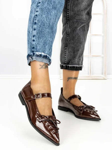 Balerini Dama 8344 BROWN | CM
