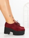 Pantofi Casual Dama 8651B BURDEOS | STEPS HIGHER