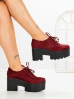 Pantofi Casual Dama 8651B BURDEOS | STEPS HIGHER