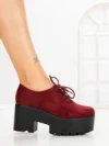 Pantofi Casual Dama 8651B BURDEOS | STEPS HIGHER