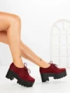 Pantofi Casual Dama 8651B BURDEOS | STEPS HIGHER