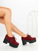 Pantofi Casual Dama 8651B BURDEOS | STEPS HIGHER