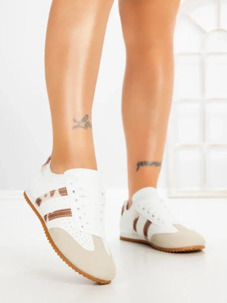 Sneakers Dama XX-71 CAMEL-MILK | EMAS