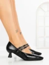Pantofi cu Toc mic JM270E NEGRO | ANNALISE