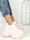 Pantofi Sport Dama cu Platforma 7917-121 PINK | MEI