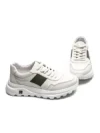 Pantofi Sport Barbati din piele naturala 7Q8805 WHITE | ADVANCER