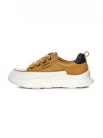Pantofi Sport Dama din piele naturala BG01 YELLOW | GALLOP