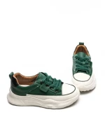 Pantofi Sport Dama din piele naturala BG01 GREEN | GALLOP