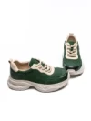 Pantofi Sport Dama din piele naturala 10787 GREEN | FRANCO GERARDO