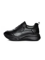 Pantofi Sport Dama din piele naturala 87832-1 BLACK | FRANCO GERARDO