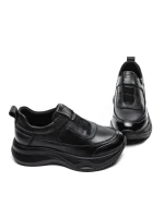 Pantofi Sport Dama din piele naturala 87832-1 BLACK | FRANCO GERARDO