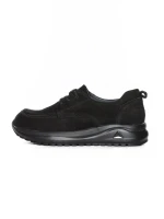 Pantofi Casual Dama din piele naturala 53661 BLACK | ADVANCER