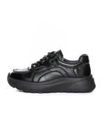 Pantofi Sport Dama din piele naturala S5353 BLACK | ADVANCER