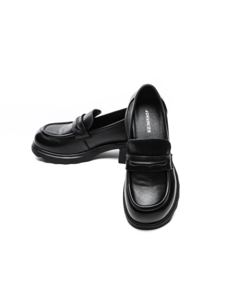 Pantofi Casual Dama din piele naturala 25N88 BLACK | ADVANCER