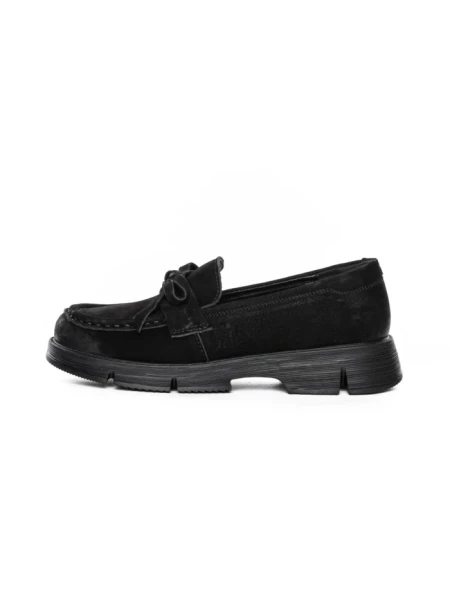 Pantofi Casual Dama din piele naturala 6889 BLACK | ADVANCER