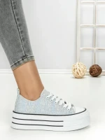 Tenisi Dama 803-4C LIGHT BLUE | RED JIN
