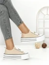 Tenisi Dama 890-4C BEIGE | RED JIN