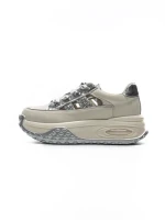 Pantofi Casual Dama din piele naturala KM9813 SILVER | ADVANCER