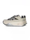 Pantofi Casual Dama din piele naturala KM9813 SILVER | ADVANCER