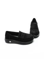 Pantofi Casual Dama din piele naturala 53671 BLACK | ADVANCER