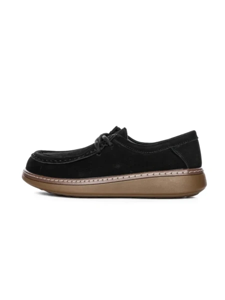 Pantofi Casual Dama din piele naturala 898 BLACK | ADVANCER