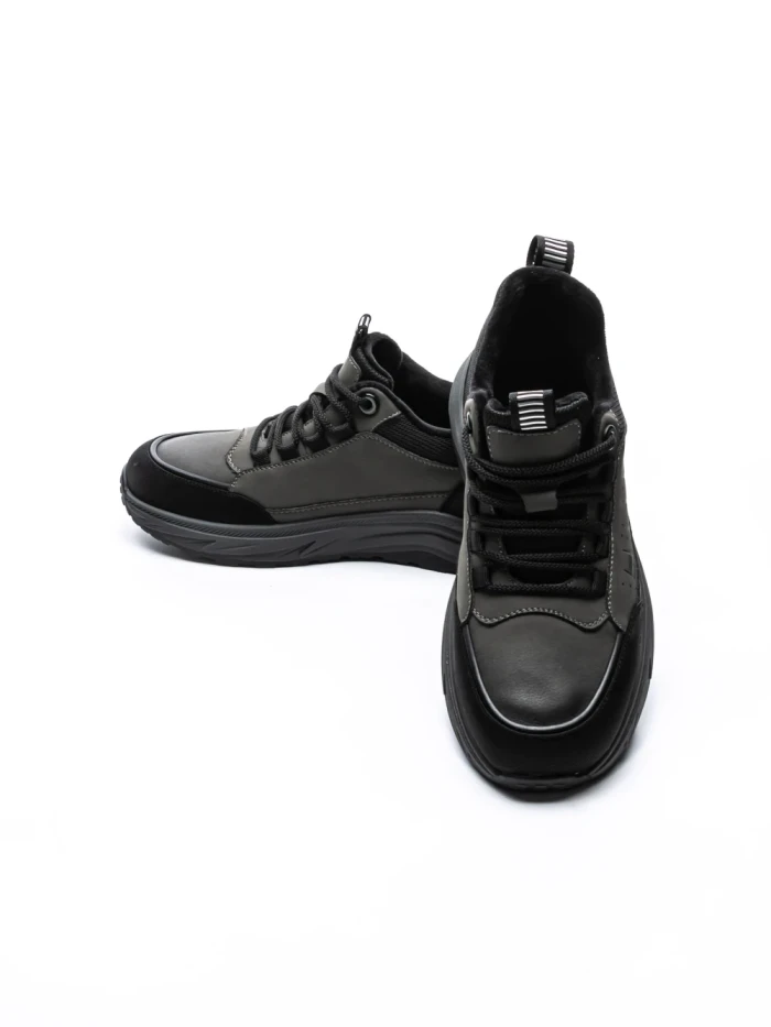 Pantofi Sport Barbati din piele naturala E90002 GREY | ADVANCER
