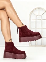 Ghete Dama cu Platforma 58WL19 WINERED | MEI