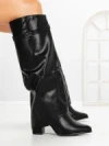 Cizme Dama cu Toc 6AH35 BLACK | MEI