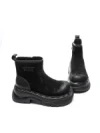 Ghete Dama din piele naturala 10551-2 BLACK | ADVANCER