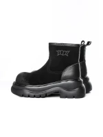 Ghete Dama din piele naturala 10551-2 BLACK | ADVANCER
