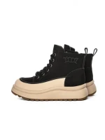 Ghete Dama din piele naturala 8361-2 BLACK | ADVANCER