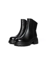 Ghete Dama din piele naturala 83125 BLACK | ADVANCER