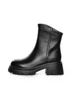 Ghete Dama din piele naturala 83125 BLACK | ADVANCER