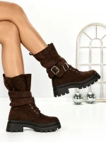 Ghete Dama 6AH28 DARK BROWN | MEI